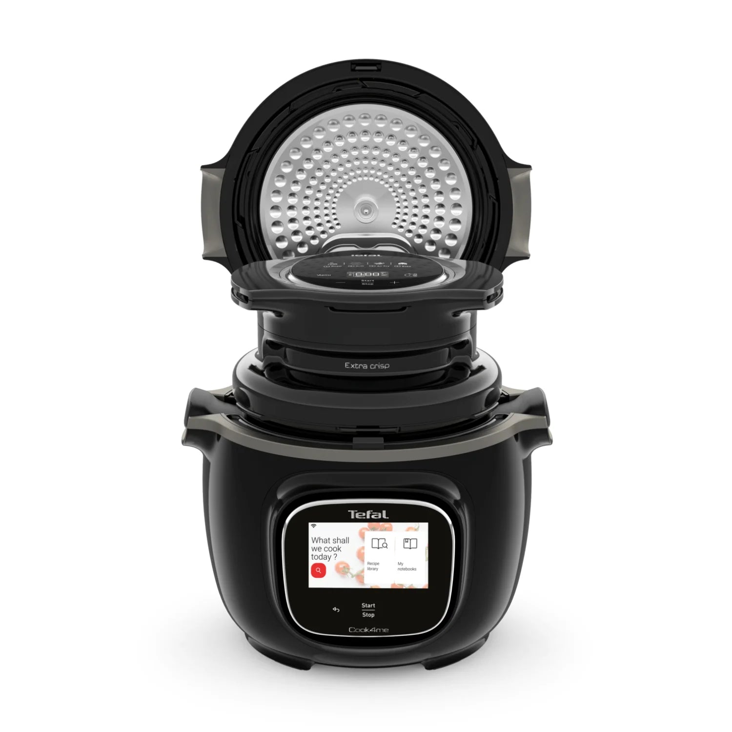 Tefal Cook4me Touch CY9128B Express Smart Multicooker & Pressure Cooker - User Manual & FAQ - Includes Bonus Extra Crisp Lid - Perfect for Quick Meals, Pressure Cooking & Healthy Eating
