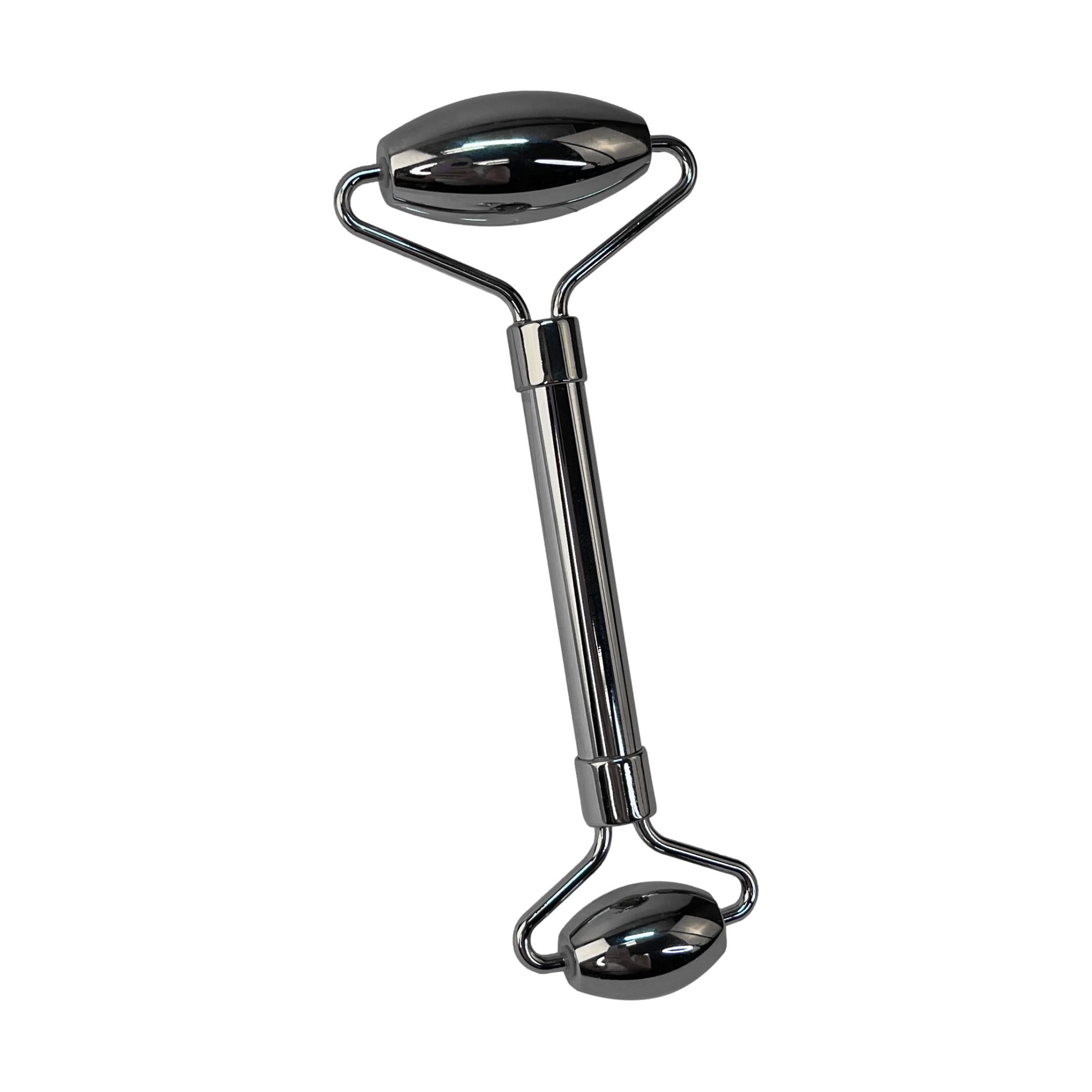 Stainless Steel Facial Roller for Skin Care - Anti-Aging & Puffiness Reduction - Perfect for Morning Routine & Spa Night at Home