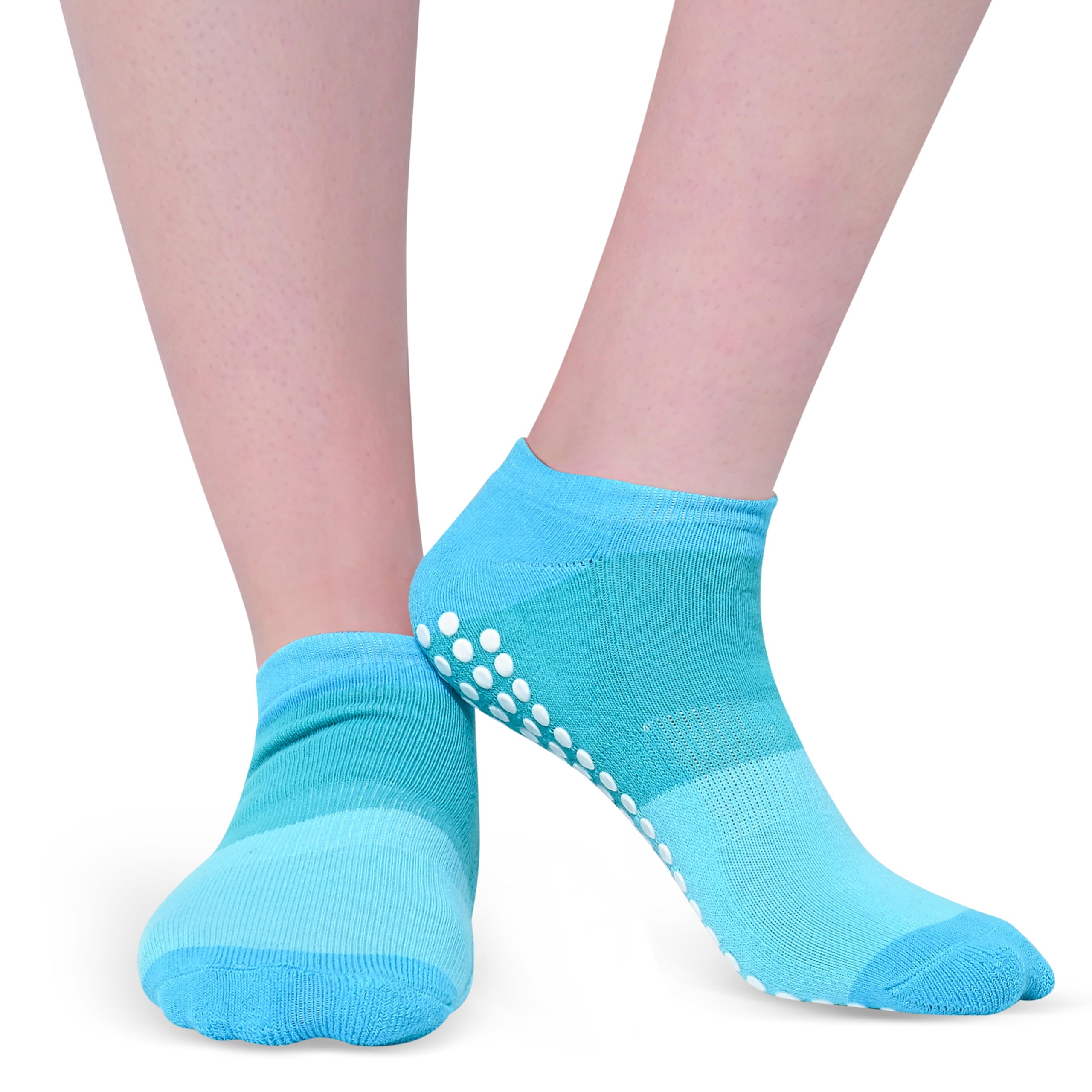 Non-Slip Sticky Grip Socks for Women - Perfect for Barre, Pilates, Lagree, Yoga & Dance - Stay Secure During Workouts & Home Fitness