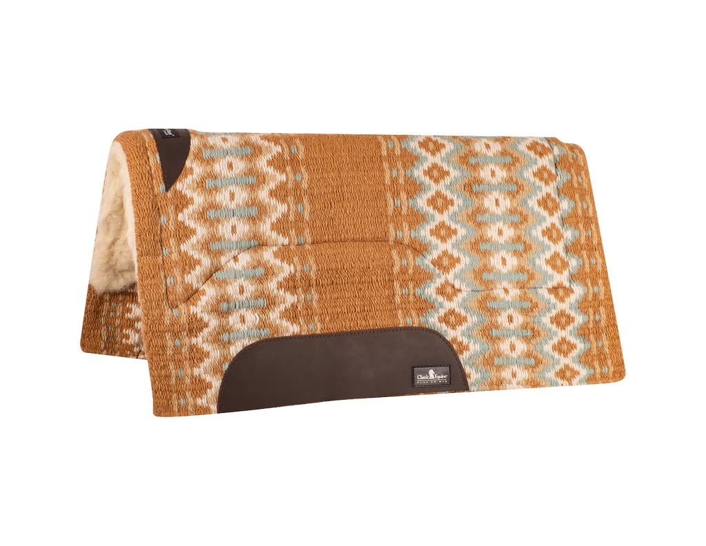 Classic Equine Western Saddle Pad for Horses - Comfortable & Durable Riding Pad for Trail Riding, Rodeo & Horse Training - Perfect for Equestrian & Ranch Use