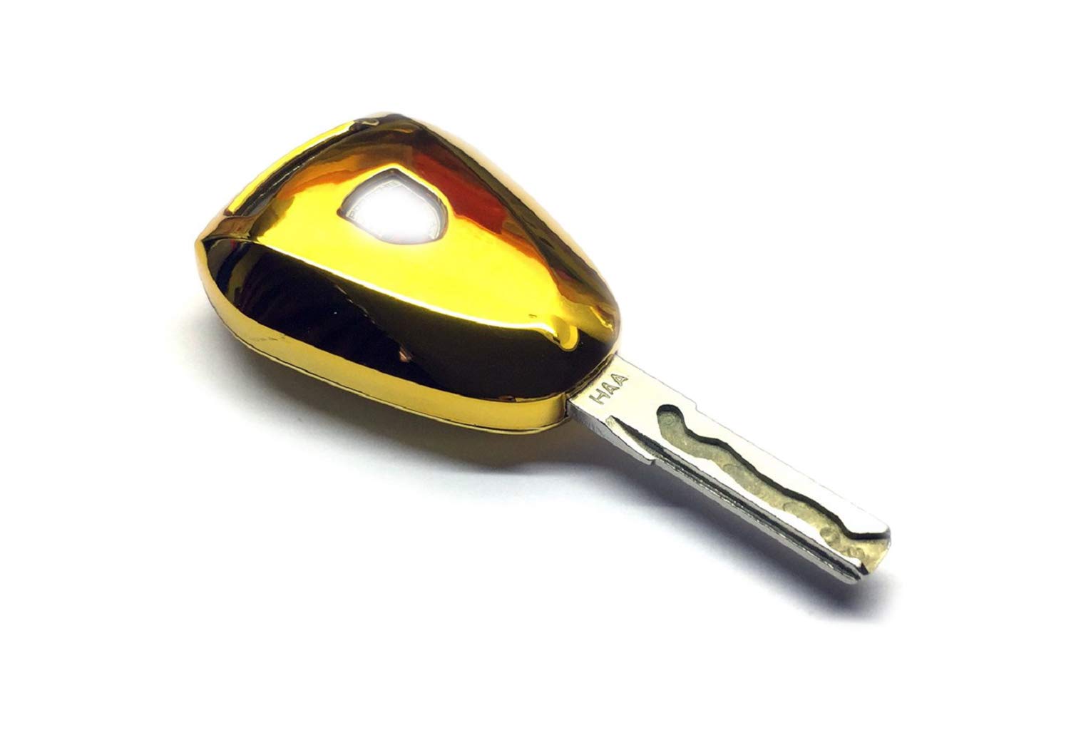 Premium Black & Gold Chrome Remote Key Cover for Porsche 987 & 997 Facelift - Protective Key Case with Stylish Design - Perfect for Daily Use, Car Shows & Gifting