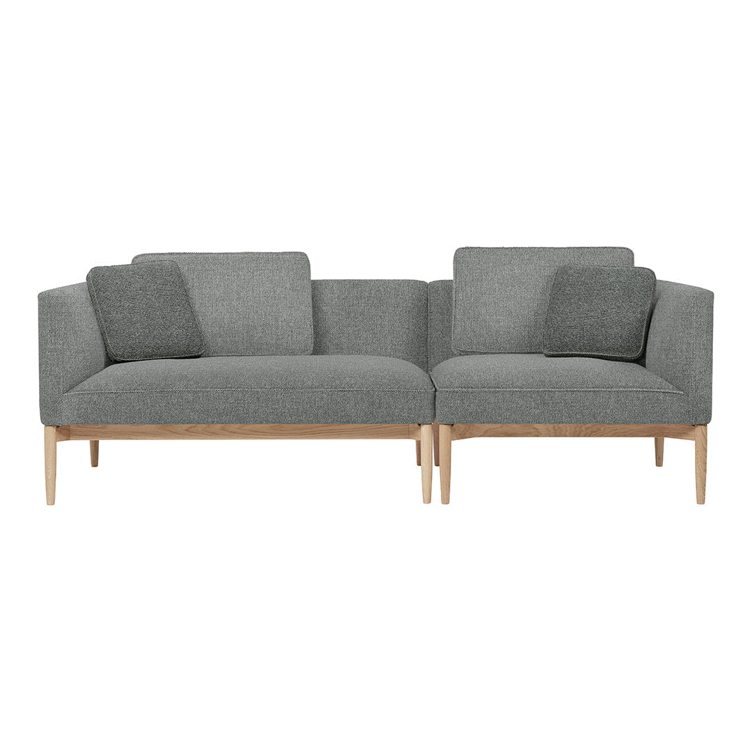E310 Embrace Modular Sofa Corner Section - Customizable Living Room Furniture for Modern Homes | Perfect for Apartments, Lofts & Lounge Areas