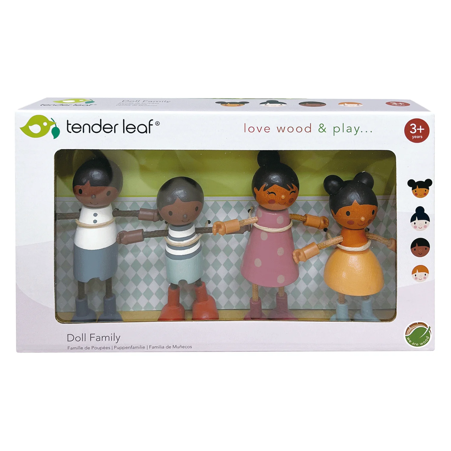 Hummingbird Doll Family - Handmade Collectible Doll Set for Home Decor & Gifts | Perfect for Nursery, Living Room & Birthday Presents