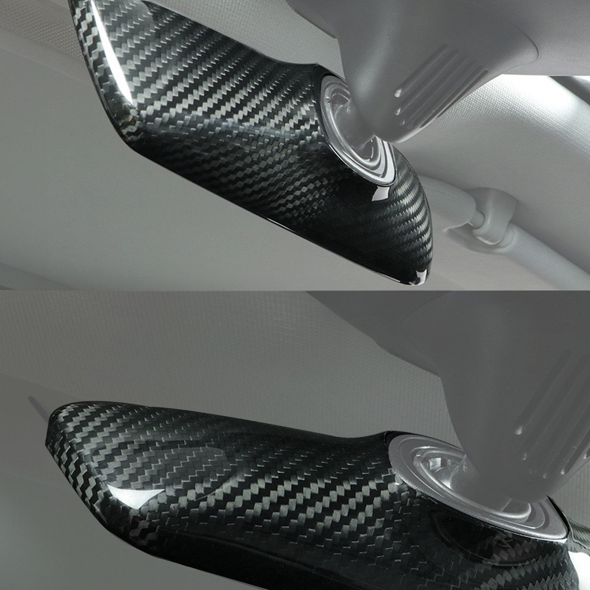 2024 Tesla Model 3 Interior Carbon Fiber Full Kit (33-Piece) - Genuine Dry Molded Carbon Fiber Upgrade for Luxury Car Interior - Perfect for Tesla Enthusiasts & Auto Detailing