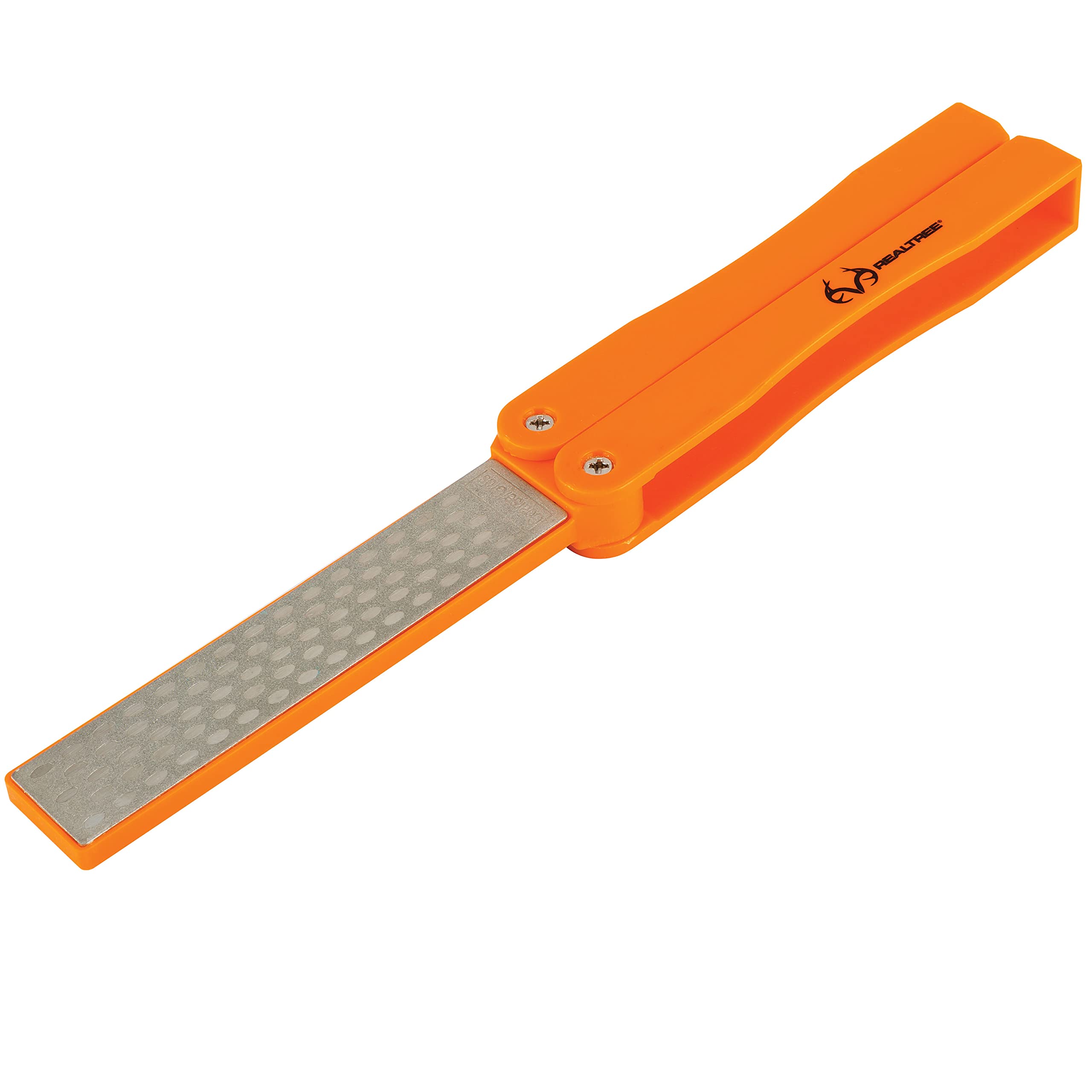 Realtree Sharpening Stone Set - Table Top & Portable Knife Sharpener Block for Camping, Kitchen & Gardening Tools - Wet or Dry Use - Perfect for Outdoor Adventures & Home Cooking - 630051ECE