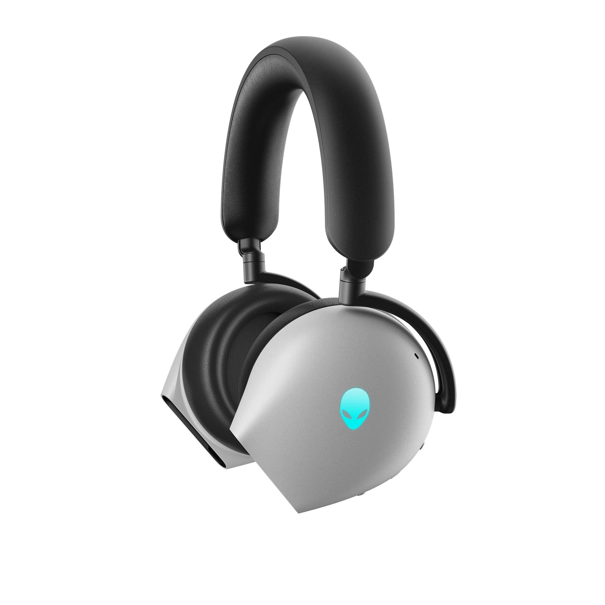 Alienware AW920H Tri-Mode Wireless Gaming Headset with Dolby Atmos - ANC, AI Noise-Canceling Mic, USB-C Dongle - Lunar Light | Perfect for PC, PS5, Xbox & Streaming