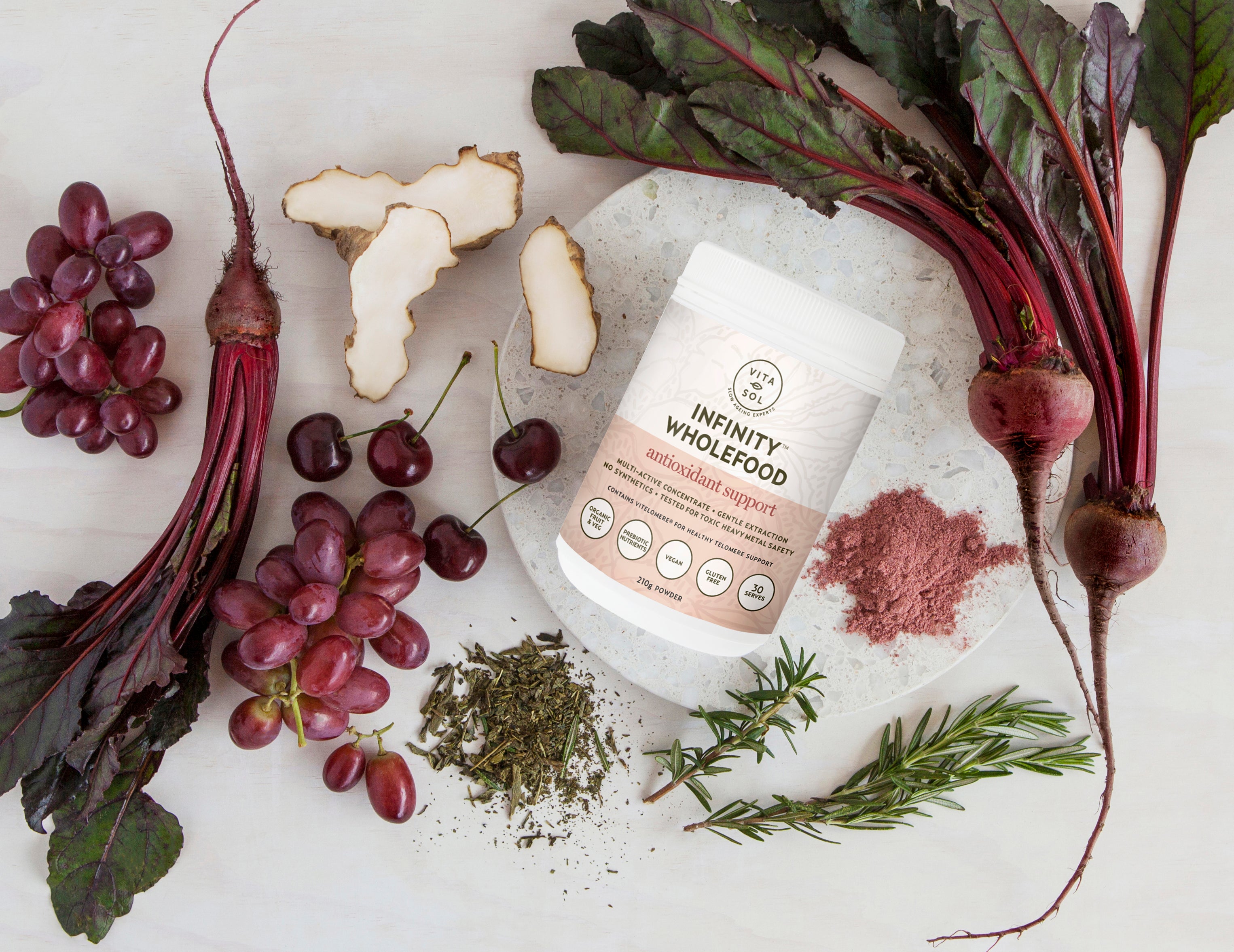 Organic Infinity Wholefood - Premium Superfood Blend for Health & Wellness | Perfect for Smoothies, Baking & Healthy Snacks