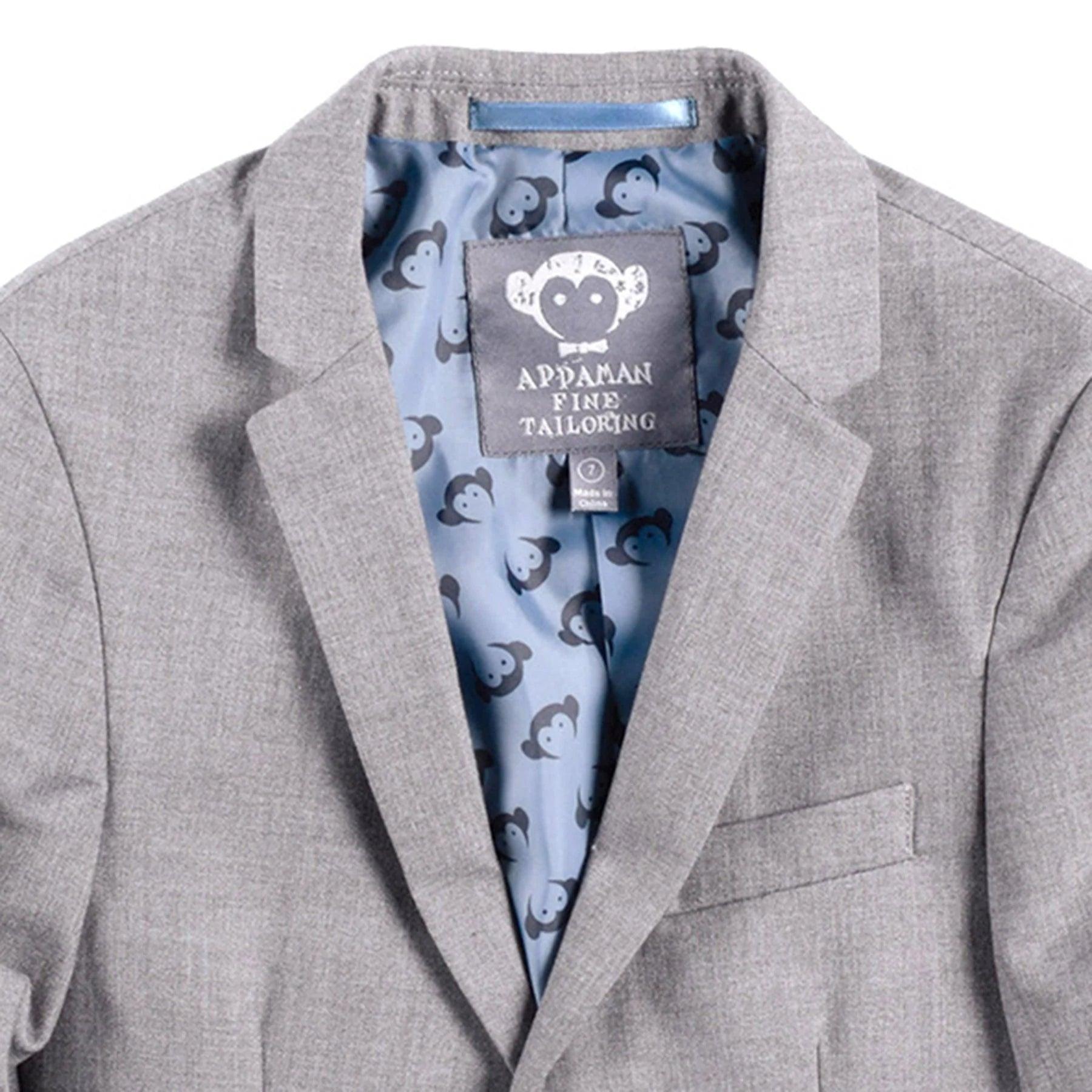 Appaman Core Suit for Men - Lightweight Mist Blue 8SU2 | Perfect for Business, Office & Formal Events