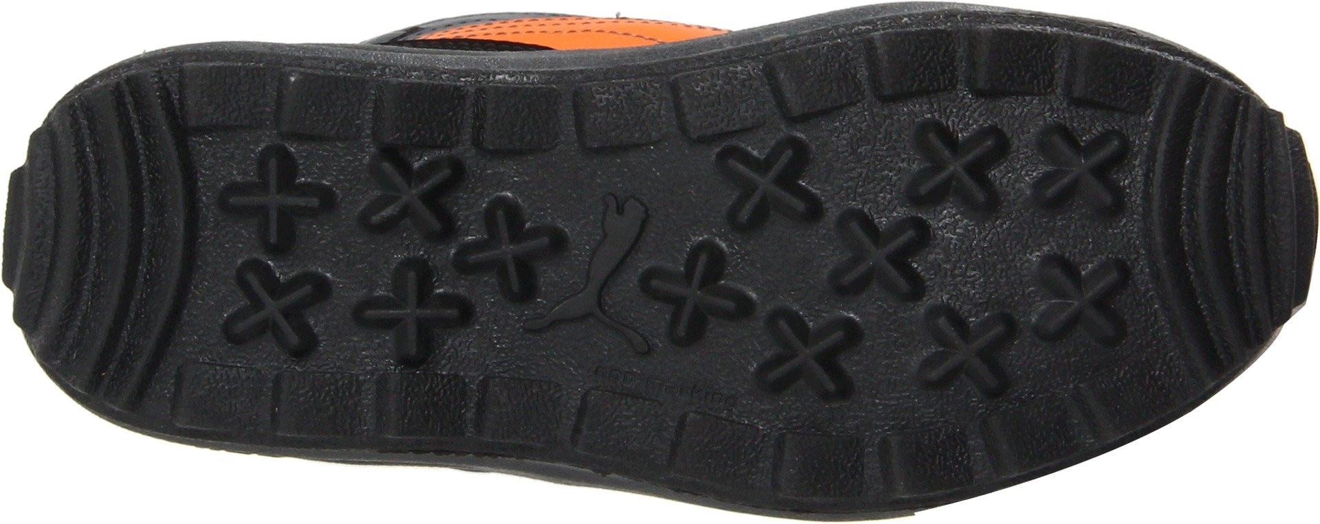 Puma Niveus Boots for Kids - Black/Jaffa Orange/Dark Shadow - Toddler/Little Kid/Big Kid Sizes (5 M US Toddler) - Comfortable & Durable Sneakers for School, Play & Outdoor Activities