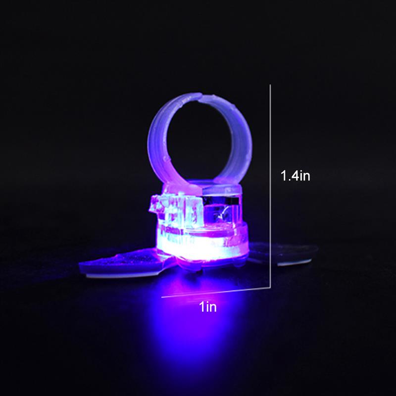 Glowing Halloween Brooch Ring - Spooky Jewelry for Halloween Costume & Party Decorations - Perfect for Trick or Treat, Cosplay, and Festive Celebrations