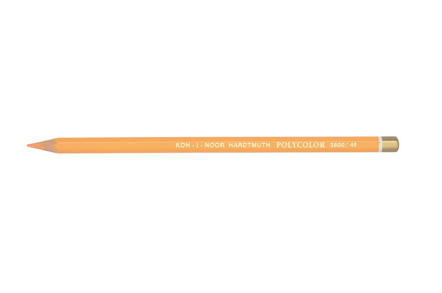 Chartpak 3800045020KS 3800 Light Orange Polycolor Pencil - Premium Colored Pencils for Artists, Sketching & Coloring Books | Ideal for Professional Drawing, School Projects & Adult Coloring Therapy