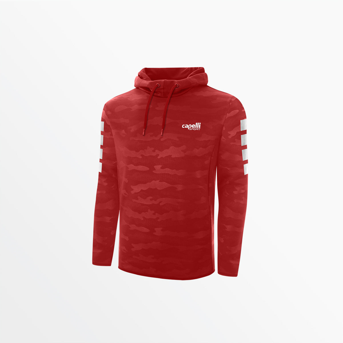 Men's Camo Embossed Hoodie - Soft Fleece Pullover for Casual Wear & Outdoor Activities | Hunting, Camping & Street Style Fashion