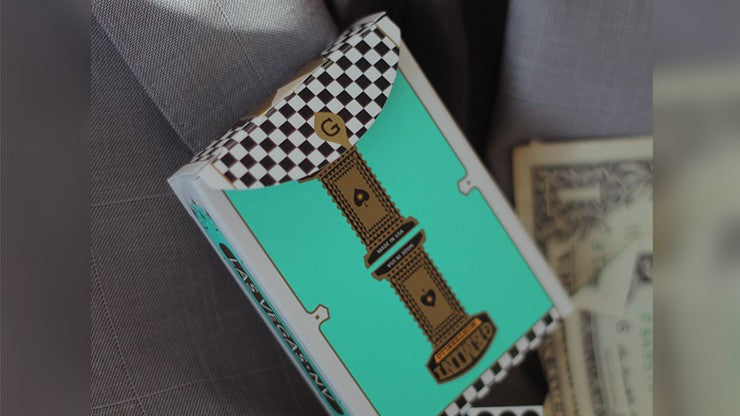 Gemini Casino Turquoise Playing Cards - Premium Quality Poker Cards for Casino Games, Poker Nights & Magic Tricks - Perfect for Parties, Game Nights & Collectors