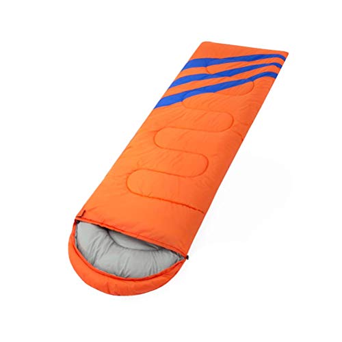 Ultra-Warm Synthetic Fiber Sleeping Bag for Adults - Lightweight & Portable for Camping, Hiking, Backpacking in Cool Weather (220x75cm) with Compression Sack - Perfect for Outdoor Adventures & Emergency Preparedness