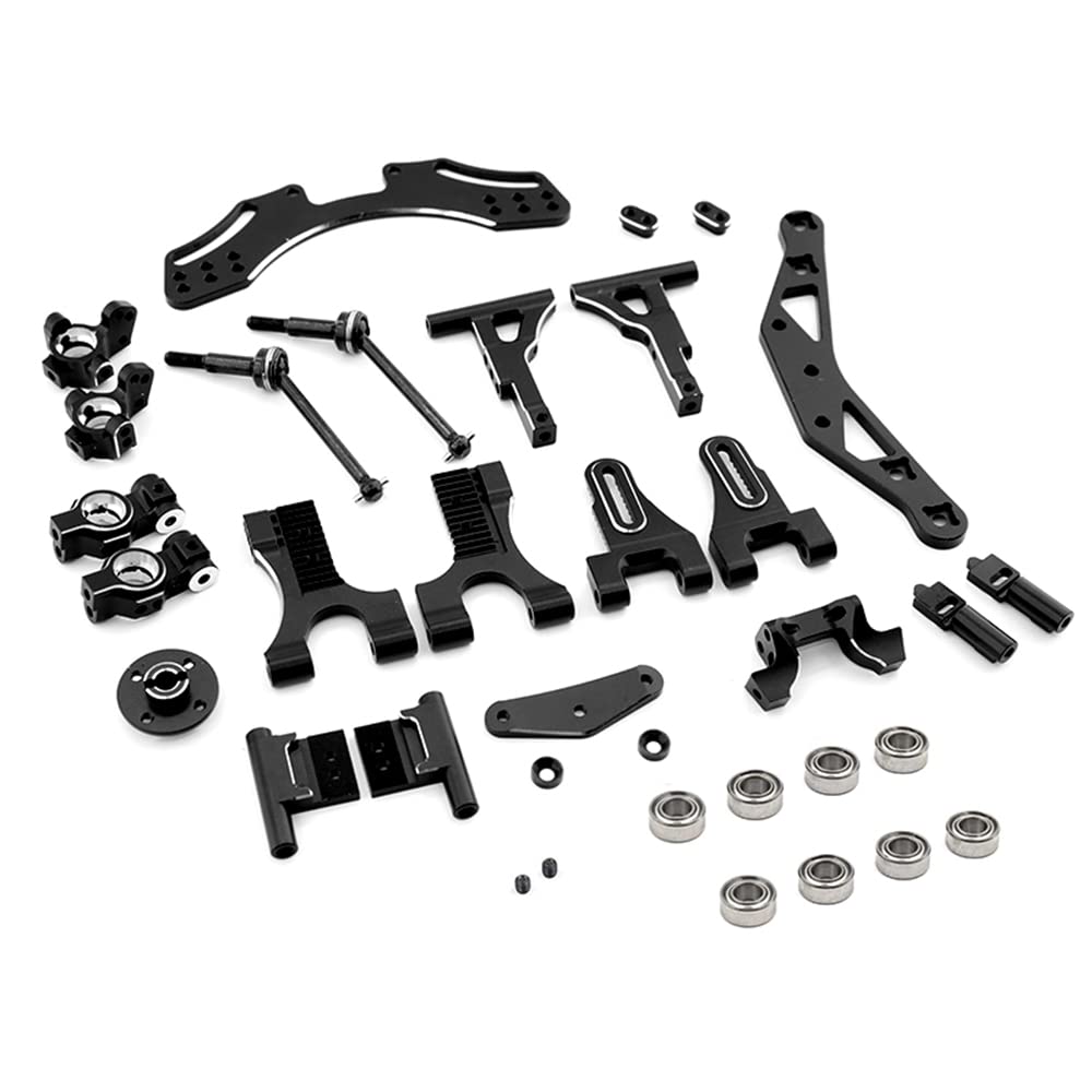 3Racing Sakura D5 RC Drift Car Metal Upgrade Kit - High-Performance Suspension Arms & Drive Shaft for Enhanced Drifting | Perfect for Competitive RC Racing & Drift Tracks