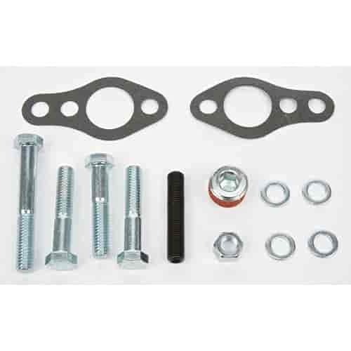 JEGS 51060 Premium Aluminum Water Pump for 1955-1972 Small Block Chevy (Short Water Pump) - High Performance Cooling Upgrade for Classic Chevy Engines - Perfect for Hot Rods, Restorations & Racing Applications