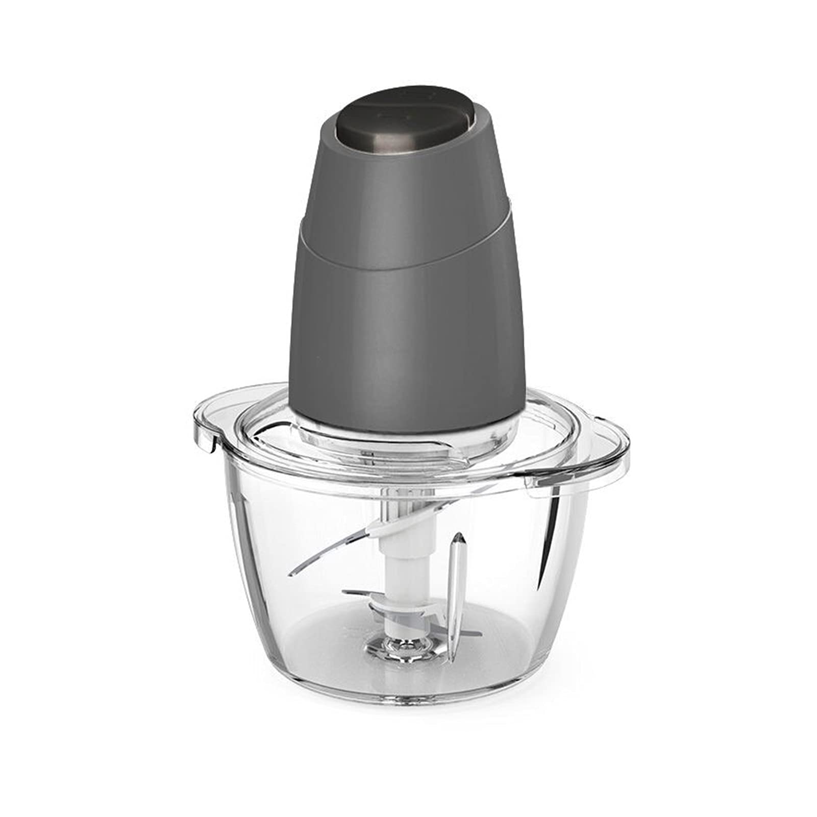 Electric Food Chopper & Meat Grinder - 250W Power, 1.2L BPA-Free Glass Bowl, 4 Stainless Steel Blades with Dual Speed Control - Perfect for Chopping Meat, Vegetables, Onions, Garlic - Ideal for Meal Prep, Cooking, and Kitchen Use