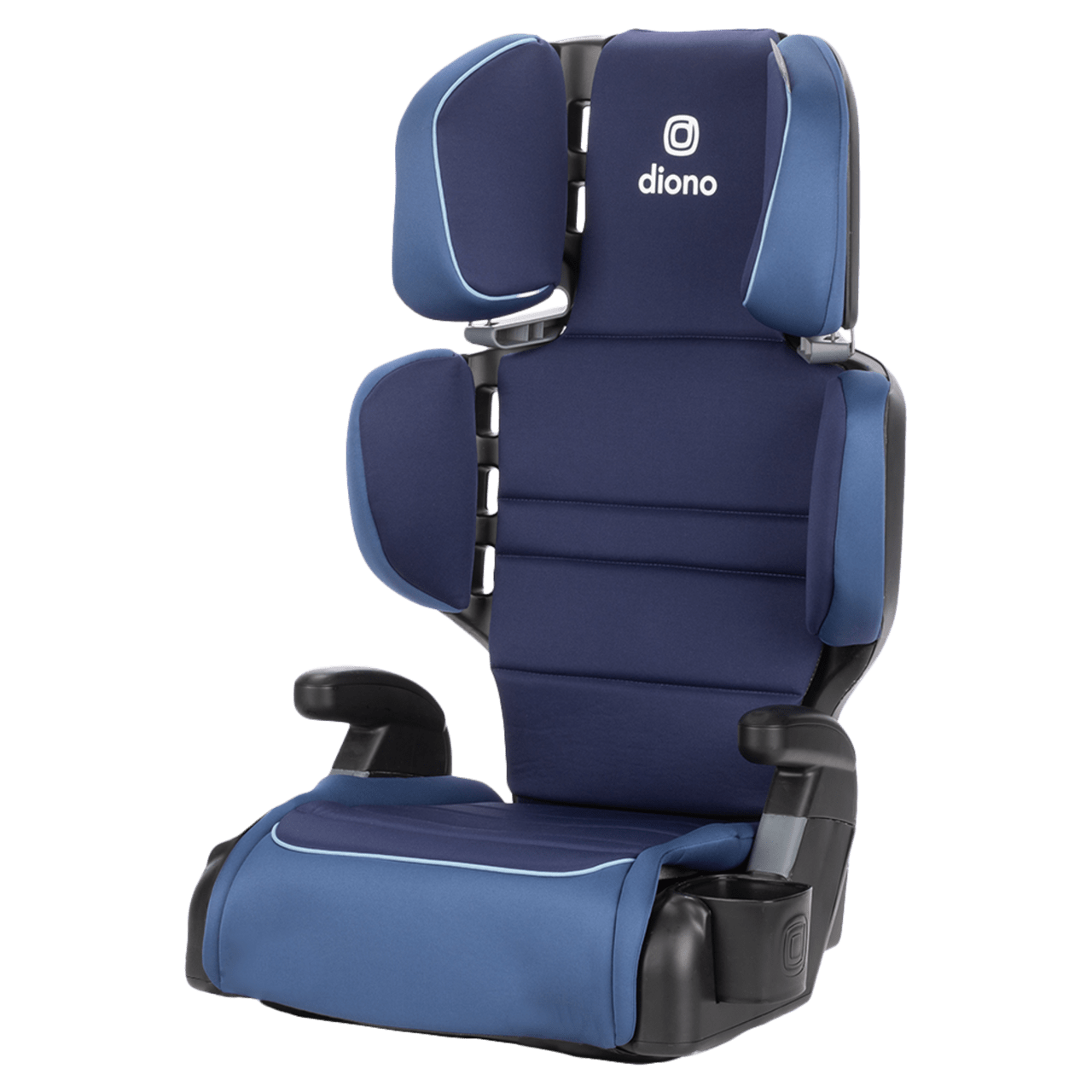 Diono Connect3® R 2-in-1 High Back Booster Car Seat - No LATCH - Safe & Comfortable for Kids 3-12 Years - Perfect for Travel & School Carpooling