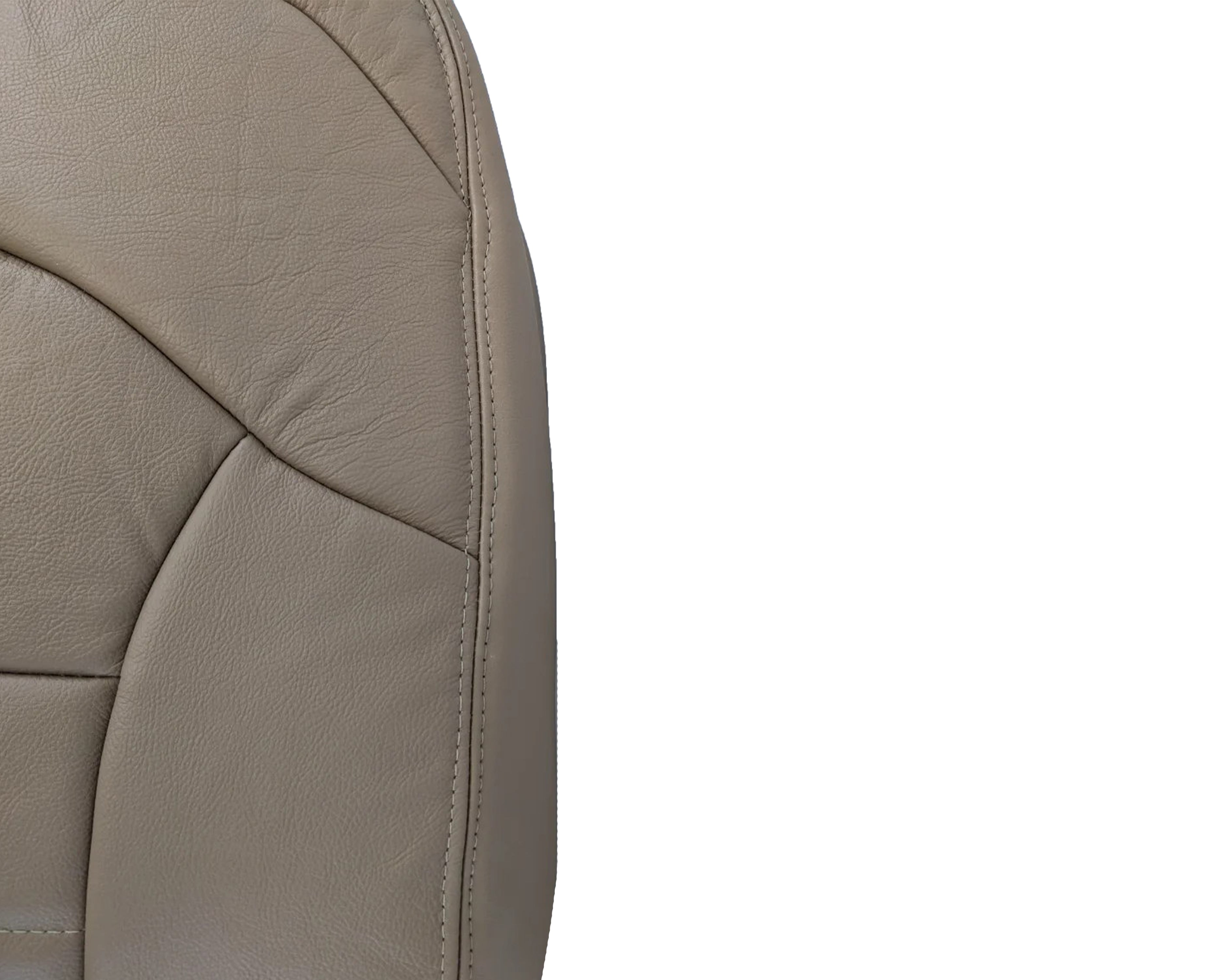 1999 Ford F350 XLT Replacement Seat Cover - Genuine Prairie Tan Leather - Heavy Duty Truck Seat Protection for Work & Off-Road Use