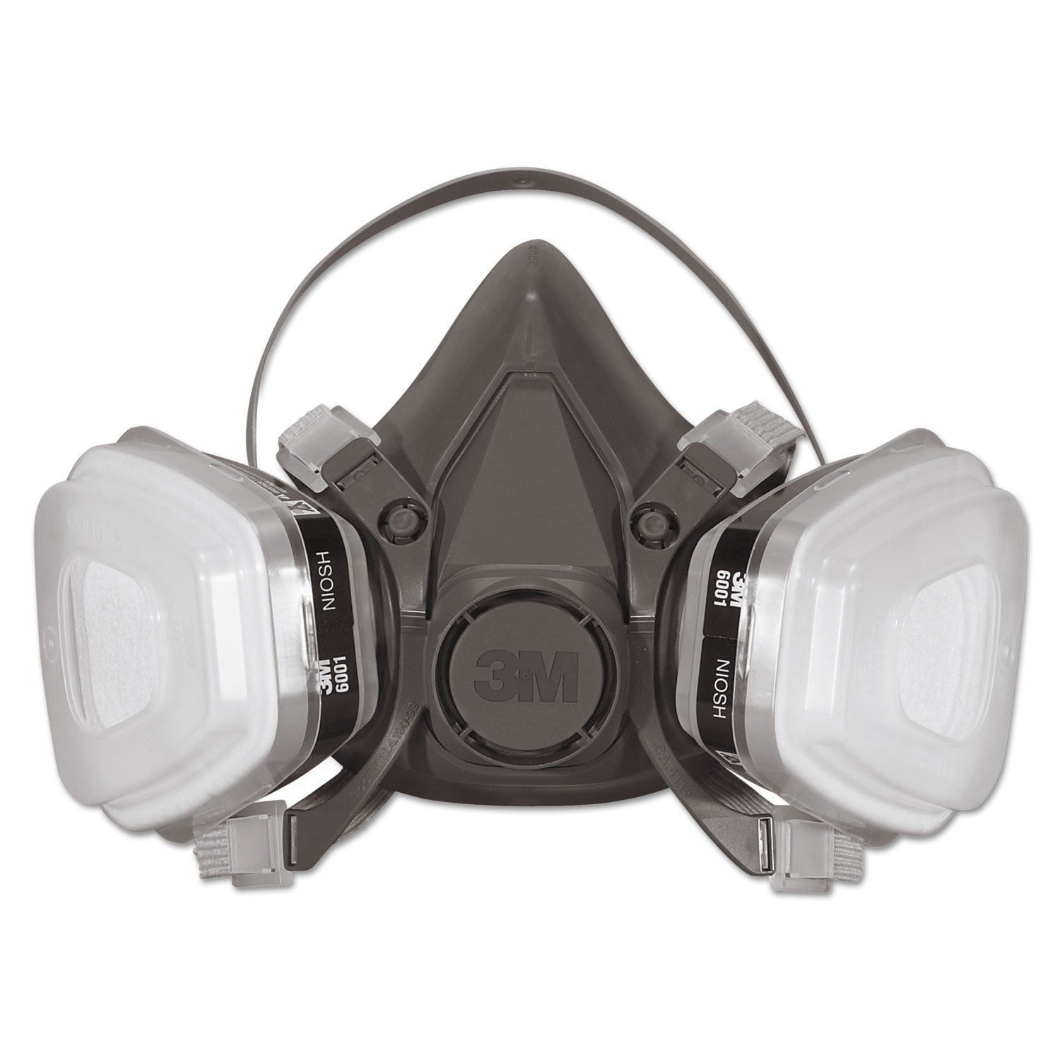 3M™ Half Facepiece Respirator for Paint Spray & Pesticides - Large Size | Comfortable Protective Mask for Painting, Woodworking & Agricultural Work