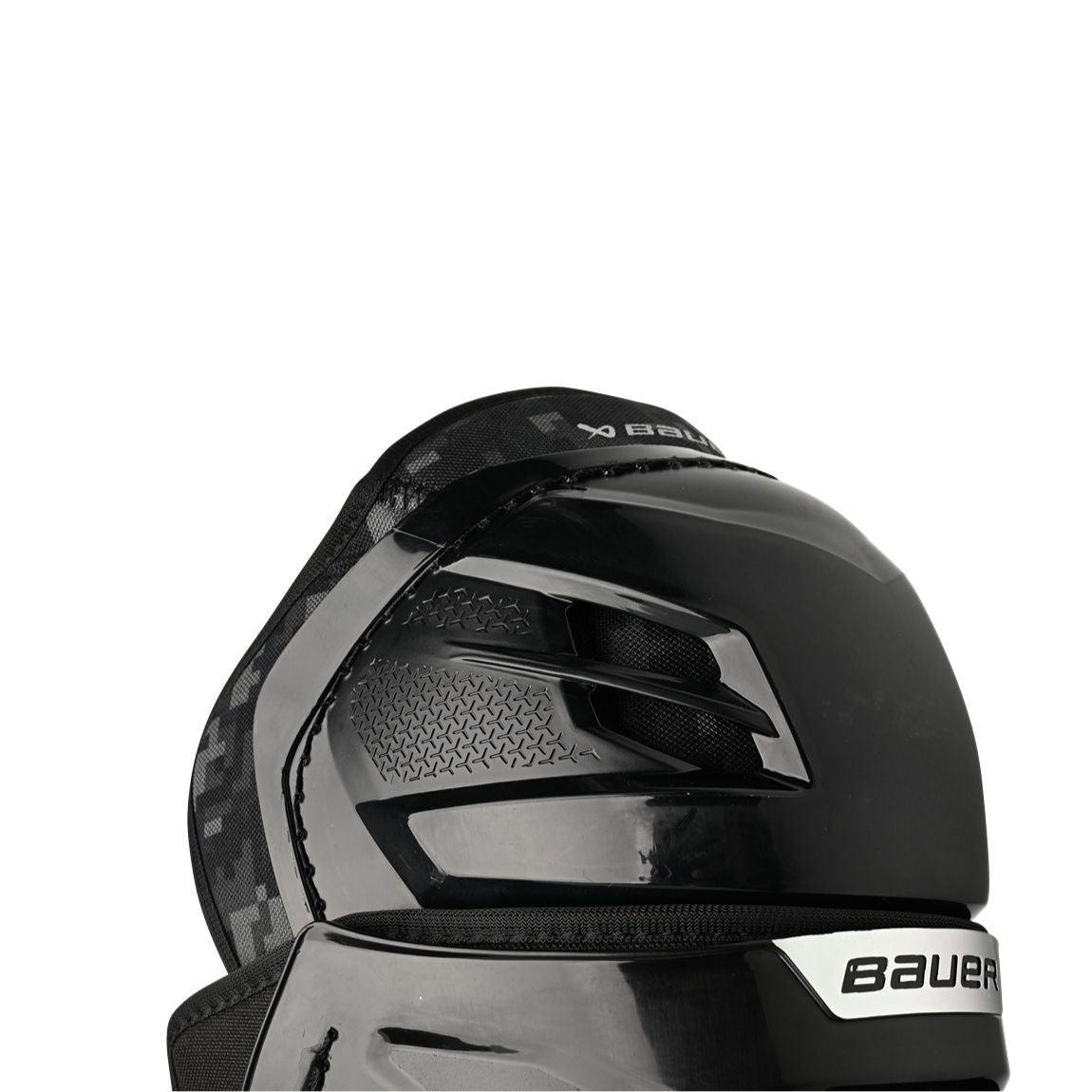 Bauer Supreme M3 Intermediate Hockey Shin Guards - Youth & Adult Protective Gear for Ice Hockey, Field Hockey, and Roller Hockey - Perfect for Training, Games, and Sports Safety