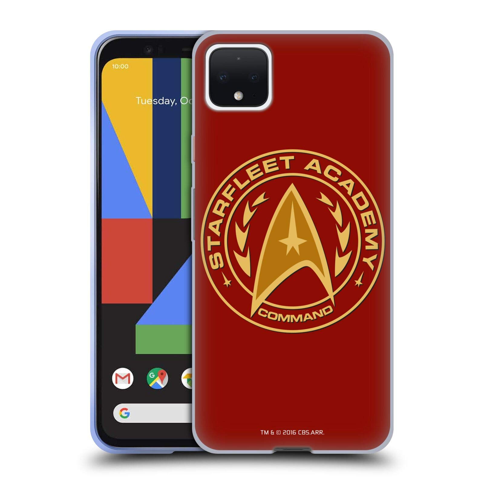 Star Trek Command Case for Google Pixel 4 XL - Starfleet Academy Design for Sci-Fi Fans