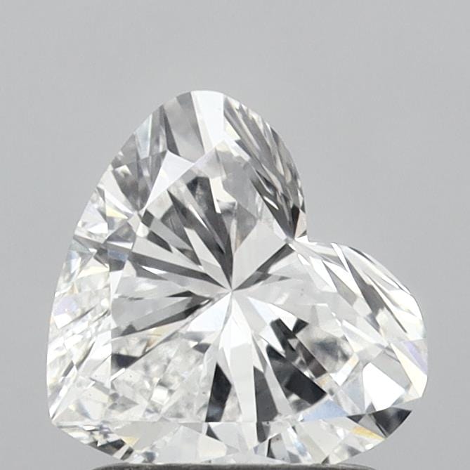 1.09 Carat E Color VS1 Clarity Heart Cut Lab Grown Diamond - Perfect for Engagement Rings & Anniversary Gifts