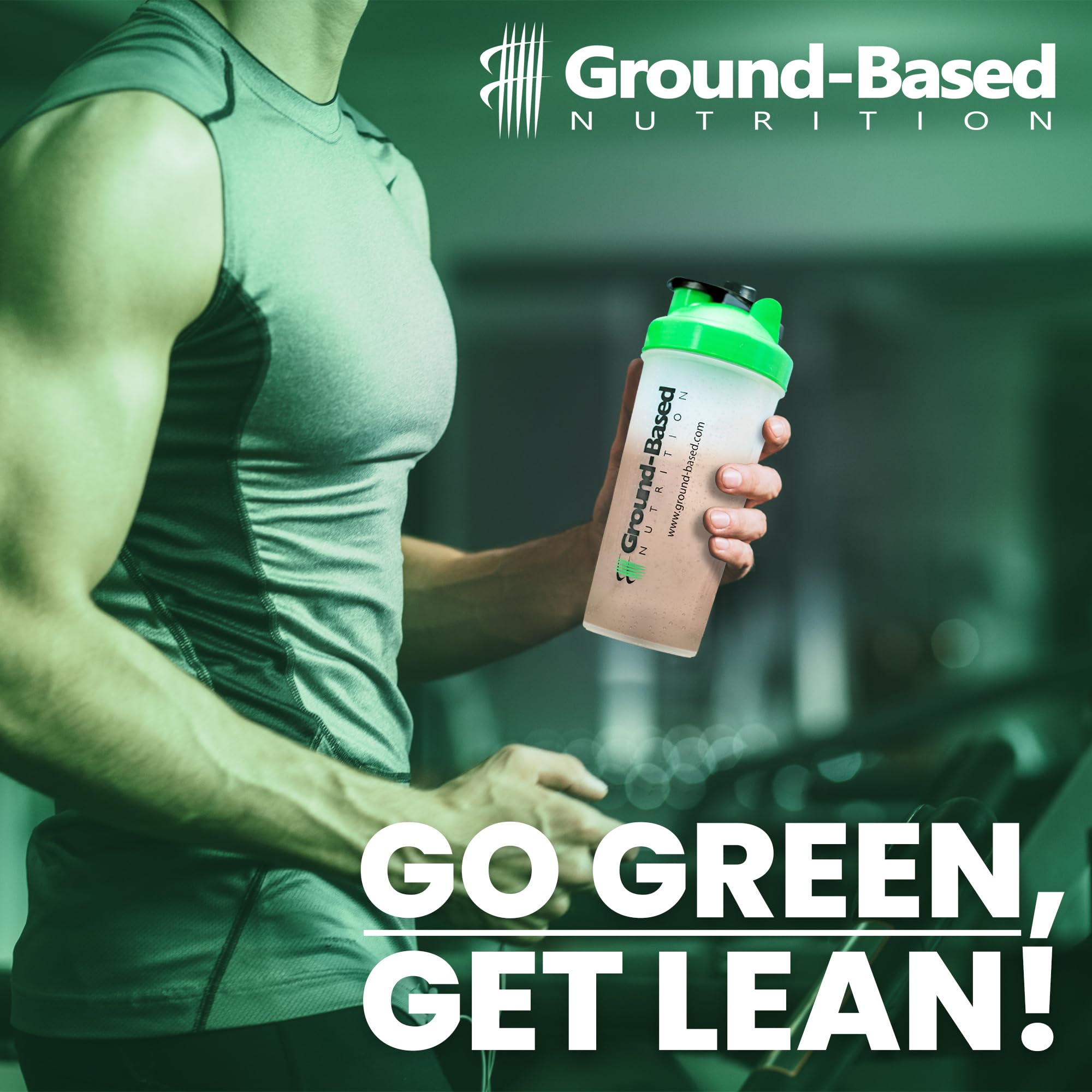 Ground-Based Nutrition Plant-Based Protein Powder – Organic Vegan Superfood with Essential Greens – Keto, Paleo, Low Calorie, Non-GMO, Gluten Free – Chocolate Flavor (14 Servings) – Perfect for Smoothies, Baking & Post-Workout Recovery