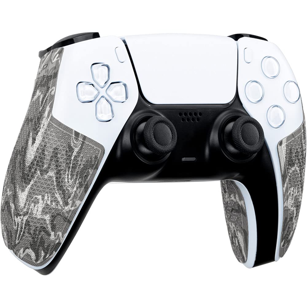 Lizard Skins PS5 Controller Grip - 0.5mm DSP Non-Slip Grip for Playstation 5 - Easy to Install Pre-Cut Pieces - 10 Color Options (Phantom Camo) - Perfect for Gaming, Esports & Long Play Sessions