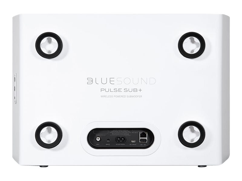 Bluesound Pulse SUB+ Wireless Subwoofer - High-Performance Bass for Home Theater & Music | Perfect for Living Rooms, Gaming & Movie Nights