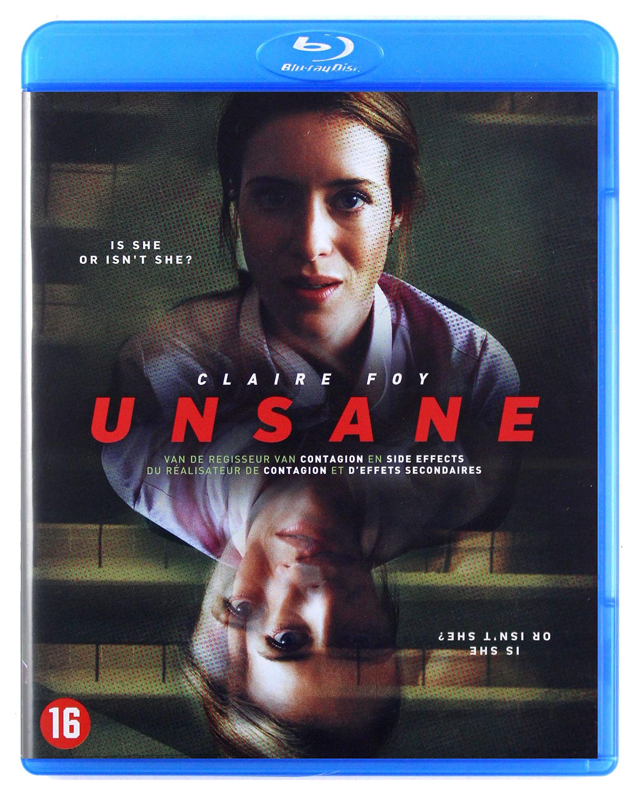 Unsane [Blu-ray] - English Audio | Psychological Thriller Movie | Perfect for Movie Nights & Home Theater Collections