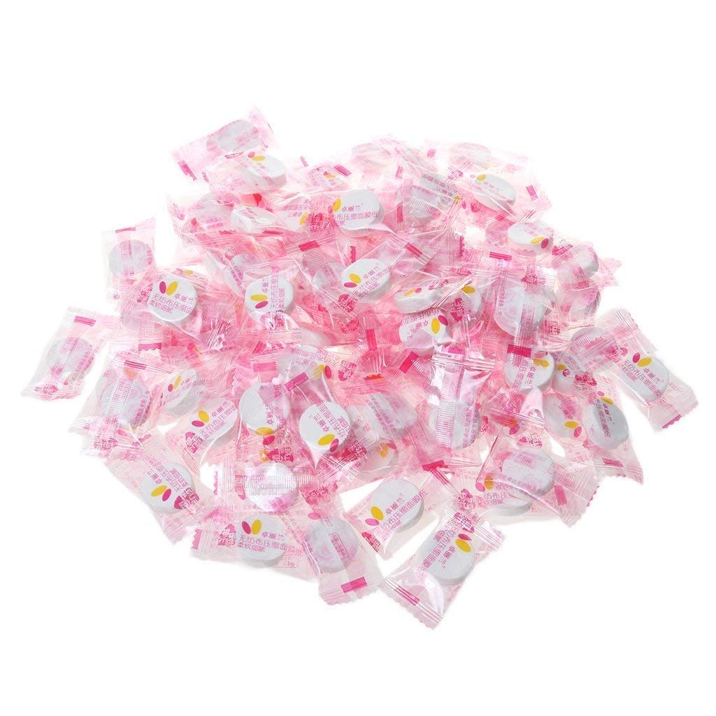 HOUSE HATCH Compressed Facial Sheet Mask Tablets - 50 Count DIY Spa Skincare for Hydration & Glow | At-Home Facial Treatment & Self-Care Routine