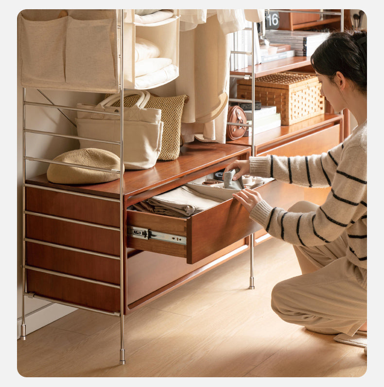 Premium Oak Wooden Hangers with Metal Hooks - Heavy Duty Closet Organizers for Suits, Dresses & Coats - Ideal for Home, Office & Retail Display