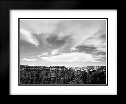 Black Modern Wood Frame With Double Matting