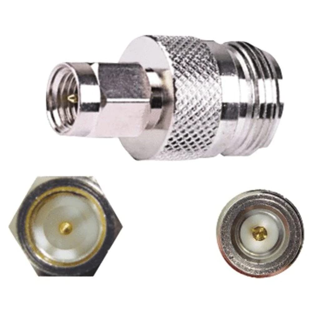Wilson Electronics 971151 F-Male to N-Female RF Coaxial Connector Adapter - Perfect for Ham Radio, CB Antennas & Wireless Networking Equipment