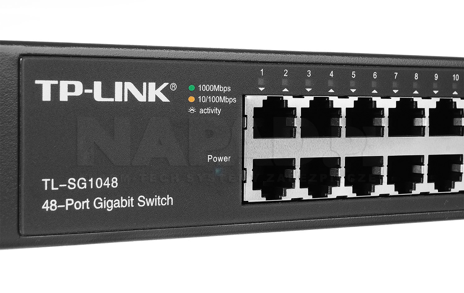 TP-Link TL-SG1048 48-Port Gigabit Ethernet Switch | Unmanaged Network Switch | 19-Inch Rack Mount | Steel Housing | Ideal for Office, Data Center & Home Network Expansion