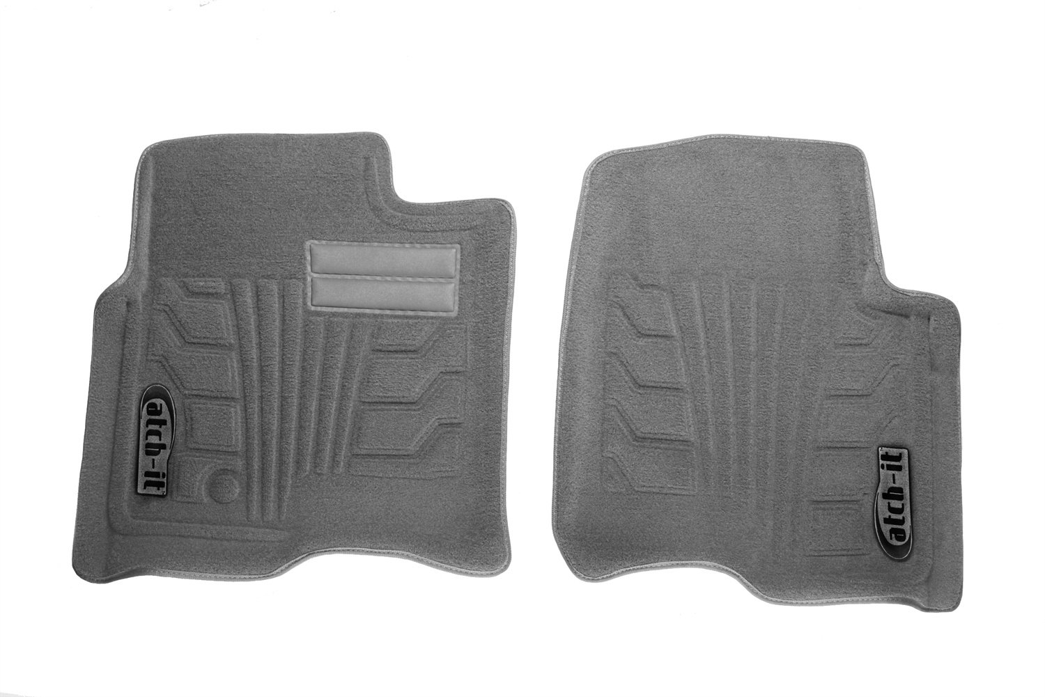 Lund 583077-G Catch-It Carpet Grey Front Seat Floor Mat - Set of 2 | All-Weather Protection for Trucks & SUVs | Perfect for Mud, Snow & Everyday Use