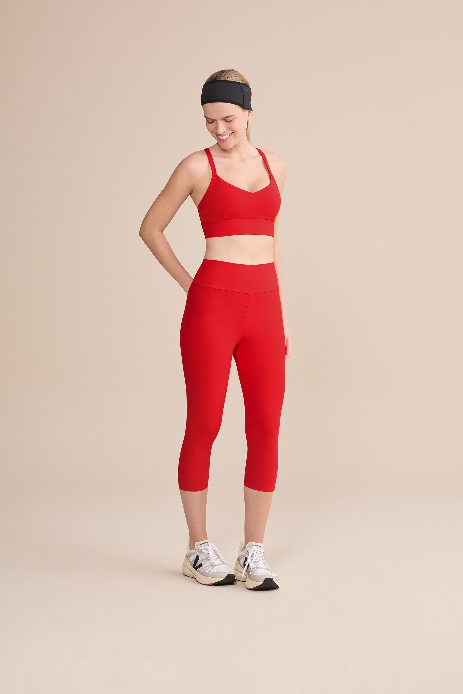 Capri Active® Women's Workout Shorts - High Waist Yoga Running Gym Athletic Shorts for Women - Perfect for Yoga, Running, Gym & Lounge Wear