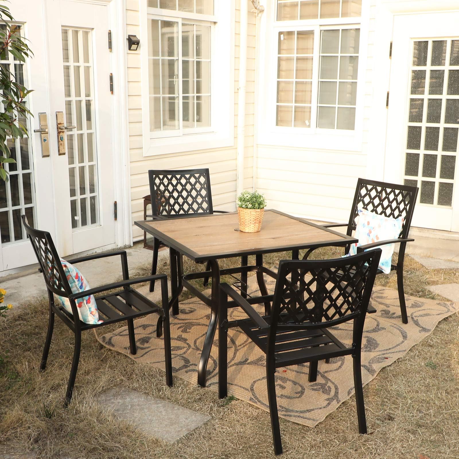 Sophia & William 5-Piece Outdoor Dining Set - 37