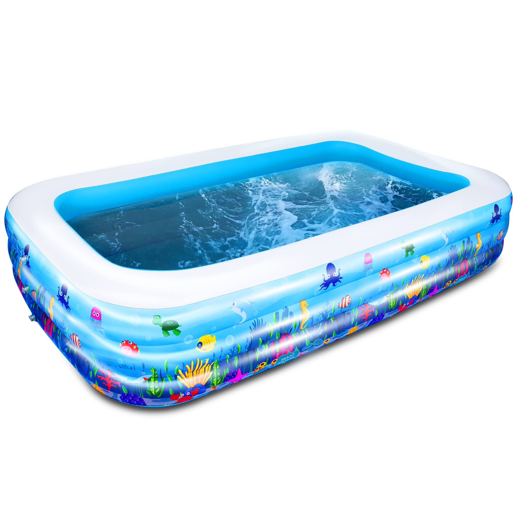 Coastrail Outdoor Inflatable Swimming Pool for Kids & Adults - 120\