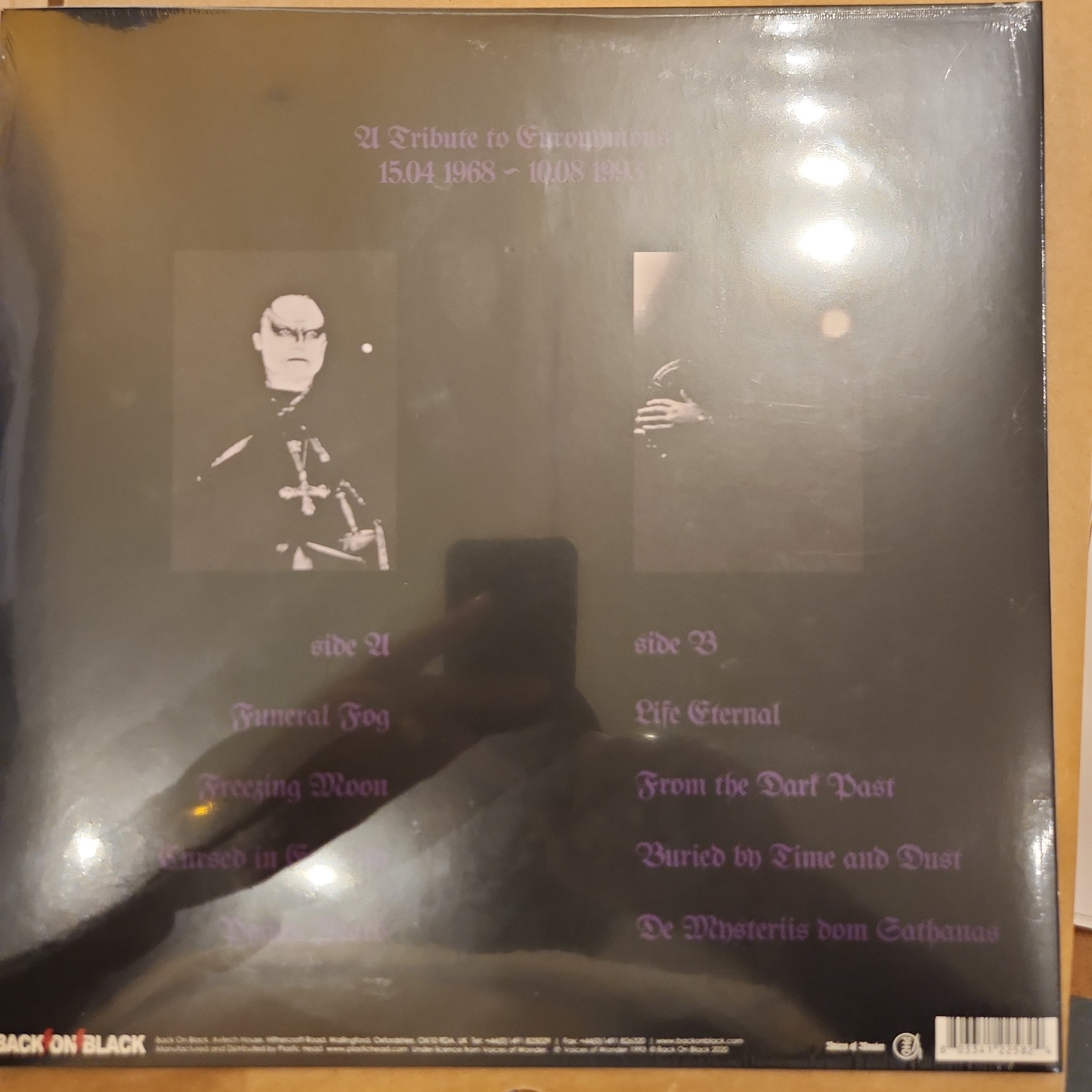 Mayhem - Demysteriis Dom Sathanas Vinyl LP Record | Black Metal Music Album | Perfect for Collectors & Music Enthusiasts