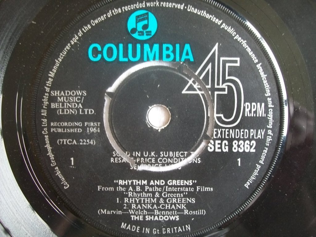 Rhythm & Greens - 7 Inch 45 RPM Vinyl Record | Classic Music for Home, Parties & DJ Sets