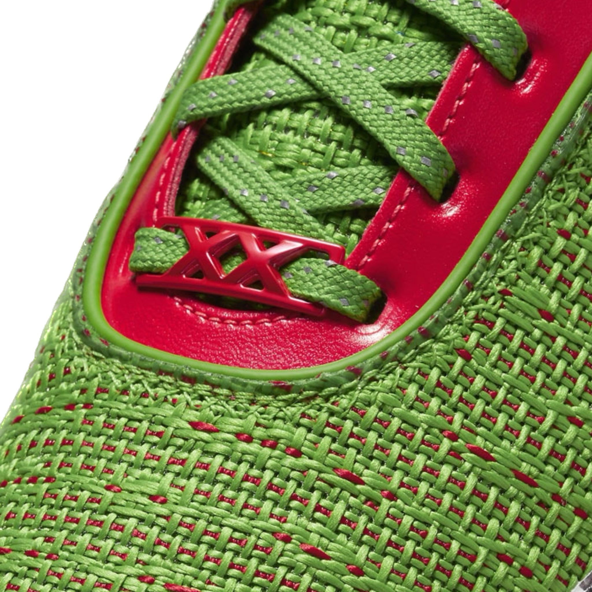 Nike LeBron XX Basketball Shoes - Green Apple, Reflect Silver, University Red, Bright Crimson, Blue Chill | Perfect for NBA Games, Streetwear & Sneaker Collectors