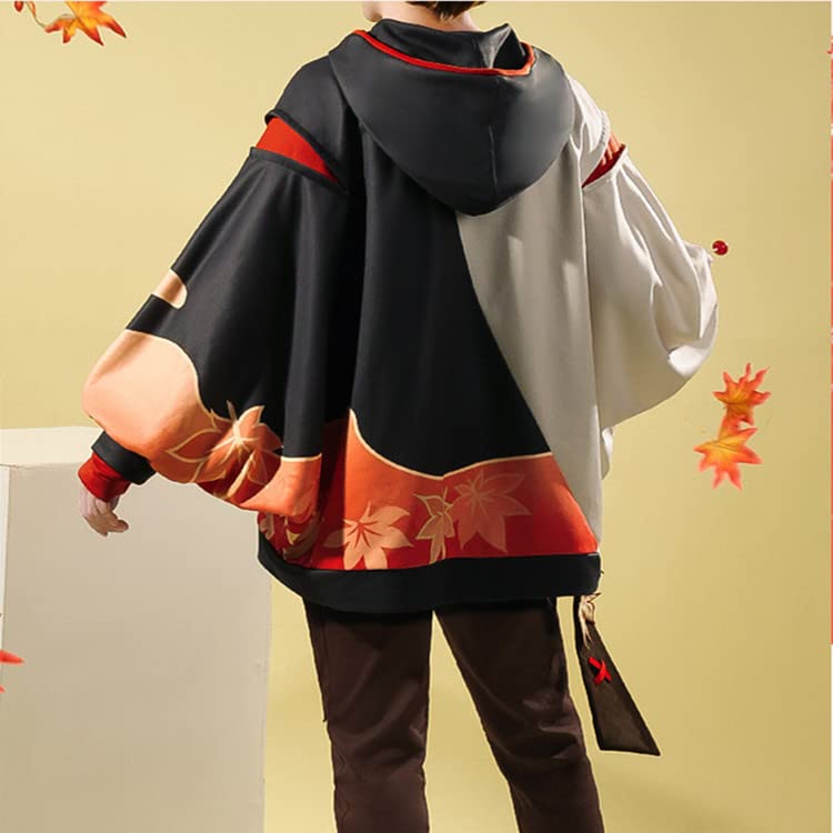 Genshin Impact Kaedehara Kazuha 3D Printed Hoodie & Pants Set - Anime Cosplay Costume, Casual Wear for Conventions & Gaming Fans