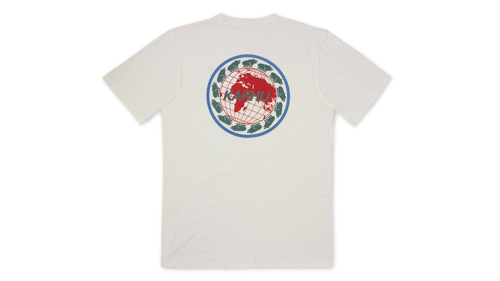KARHU Worldwide T-Shirt - Bright White / Gull - Comfortable & Stylish Unisex Tee for Casual Wear, Street Fashion & Everyday Outfits