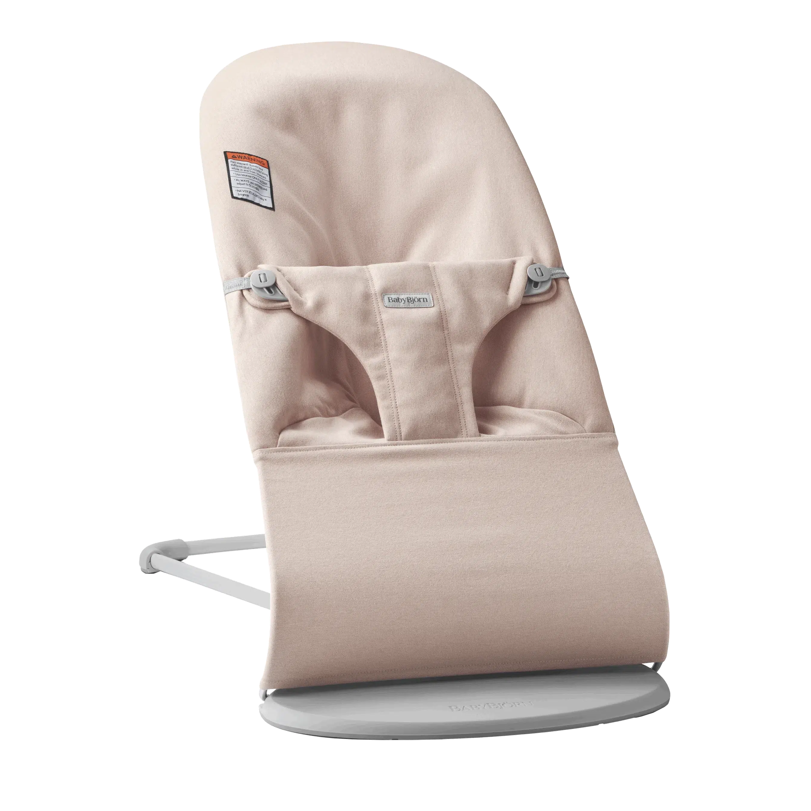 Baby Bjorn Bouncer Bliss Melange - Light Pink Baby Bouncer for Newborns & Infants | Soft & Comfortable Rocking Seat for Playtime, Feeding & Relaxation at Home