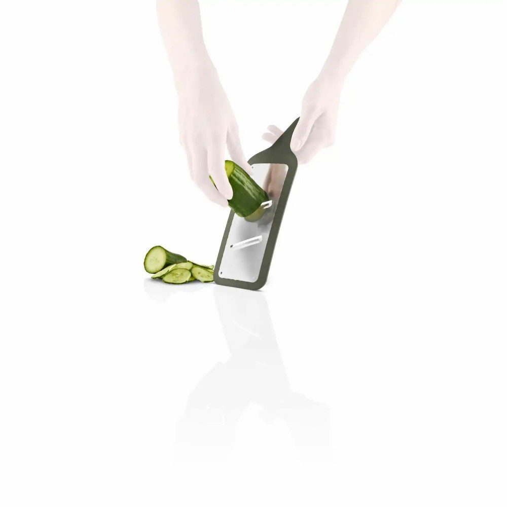 Premium EVA SOLO Green Kitchen Tool - Multi-Functional Grater & Slicer for Cheese, Vegetables & Fruits | Perfect for Meal Prep, Salad Making & Cooking