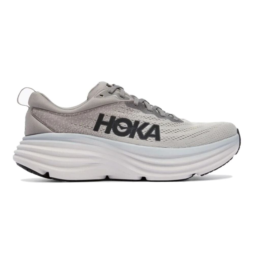 Hoka Men's Bondi 8 Running Shoes - Lightweight Cushioned Sneakers for Marathon, Jogging & Walking - Breathable Mesh Upper with Maximum Support & Comfort