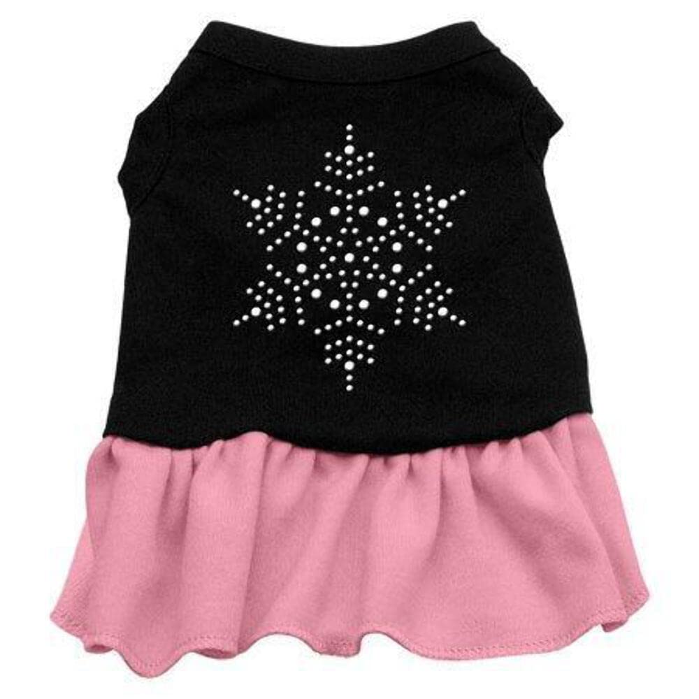 Snowflake Rhinestone Dog Dresses - Winter Pet Clothes for Small & Large Dogs | Perfect for Christmas, Parties & Photo Shoots
