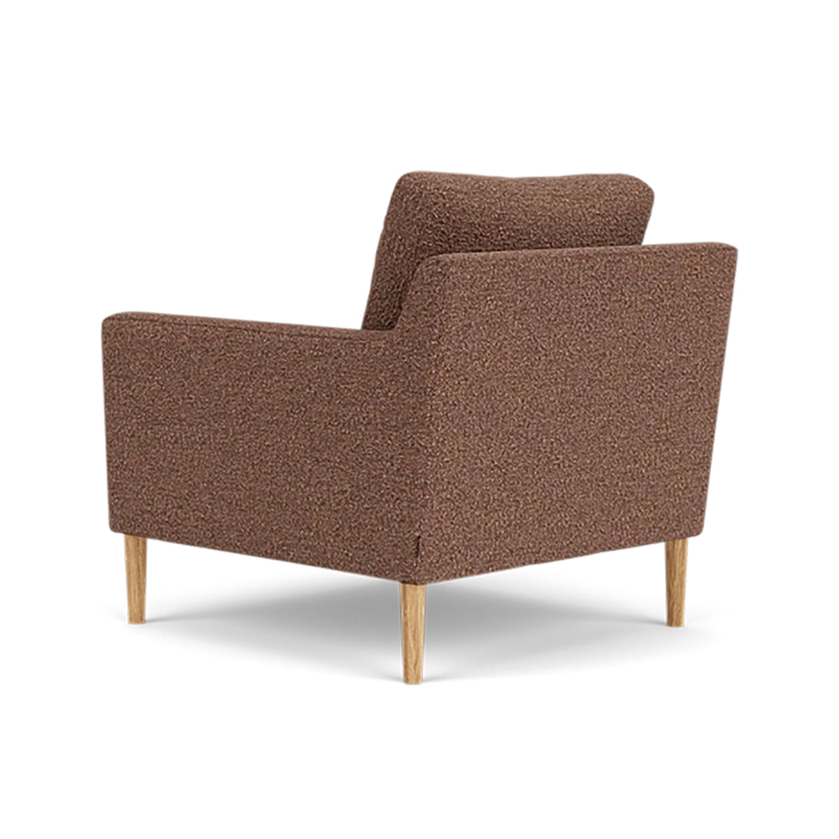 Astha Boucle Armchair - Modern Velvet Accent Chair for Living Room, Bedroom & Office - Soft Upholstered Lounge Chair with Solid Wood Legs - Stylish Home Decor for Cozy Reading Nook & Relaxation